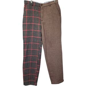 ROWING BLAZERS x TARGET Mixed Print Houndstooth Herringbone Pants Men's Size 32